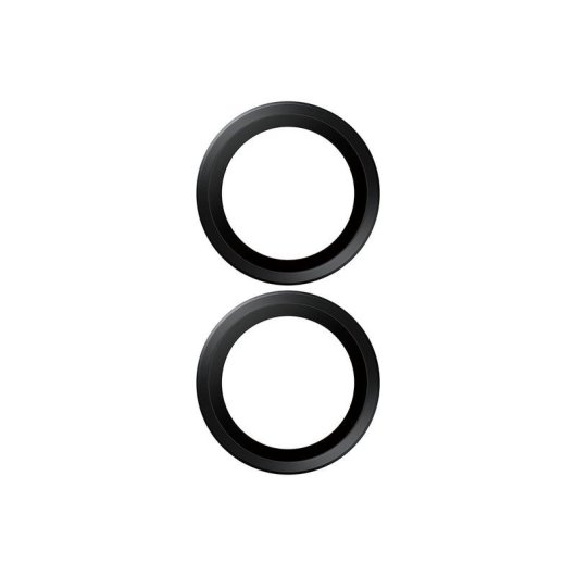 Protector de cámara PanzerGlass Hoops para iPhone 17/16/16 Plus Negro