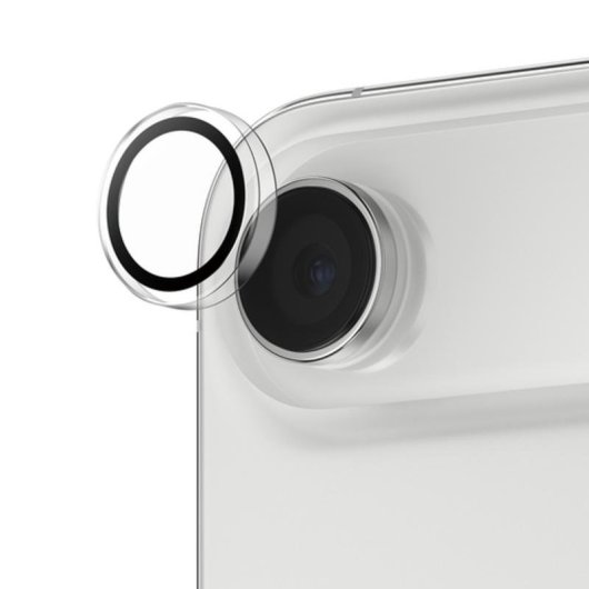 Protector de cámara PanzerGlass Hoops para iPhone Air transparente