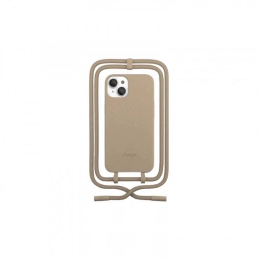 Funda para móvil Woodcessories Change Case Cover Madera Marrón para iPhone 14