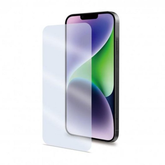 Protector de pantalla Celly EASY1055 para Apple iPhone 15 Plus de vidrio templado