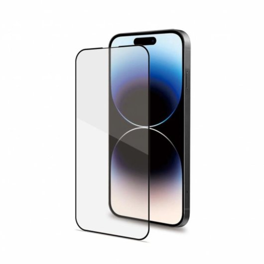 Protector de pantalla Celly FULLGLASS1054BK para Apple iPhone 15 Pro