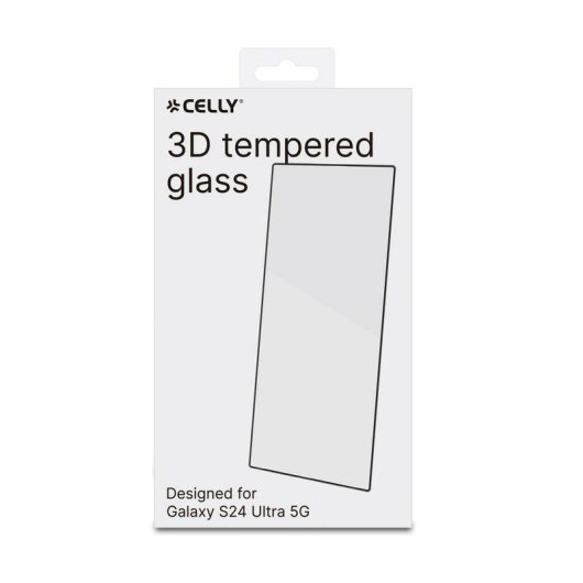 Protector de pantalla Celly 3DGlass Samsung Galaxy S24 Ultra 5G Vidrio Templado Transparente