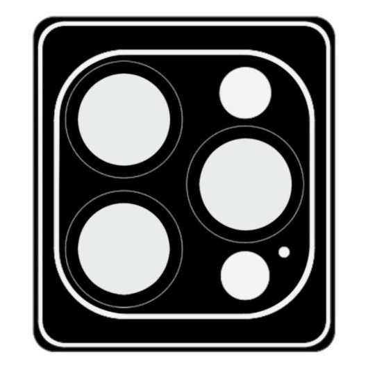 Celly Kameradenschutz für iPhone 16 Pro / iPhone 16 Pro Max