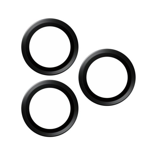 Protetor de câmara metálico PanzerGlass Hoops para iPhone 15 Pro e Pro Max