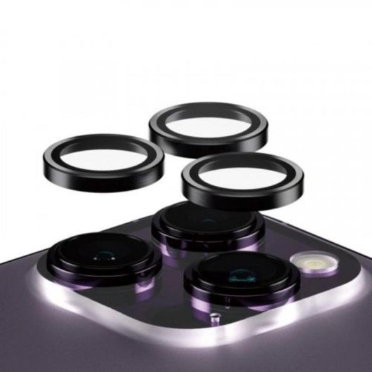 PanzerGlass Hoops Protettore Fotocamera Nero iPhone 14 Pro | 14 Pro Max