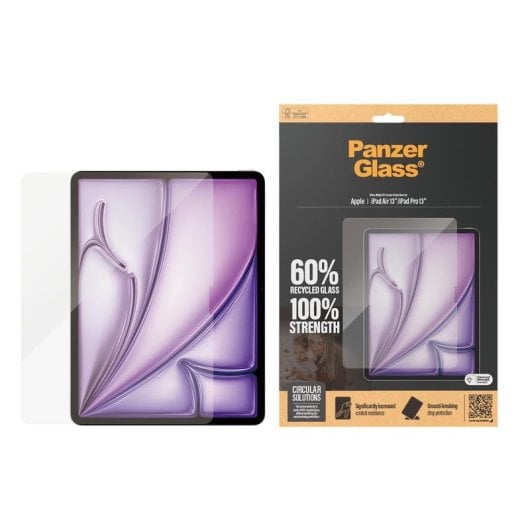 Protector de pantalla PanzerGlass Ultra-Wide Fit para iPad Air 13" y iPad Pro 13"