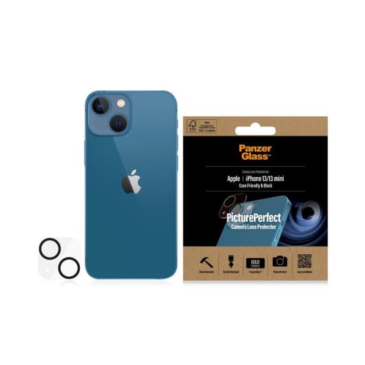 Protector de cámara PanzerGlass PicturePerfect para iPhone 13 y 13 Mini