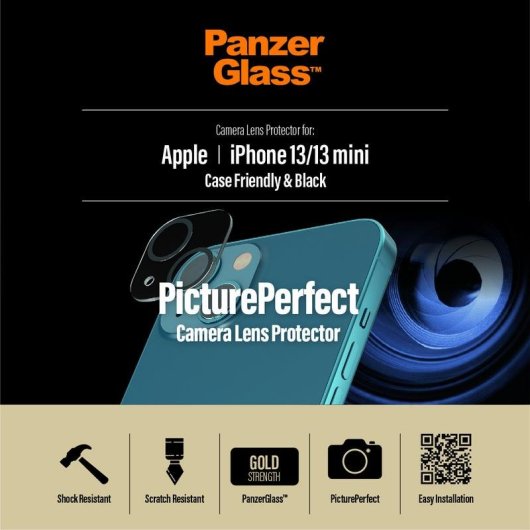 Protector de cámara PanzerGlass PicturePerfect para iPhone 13 y 13 Mini