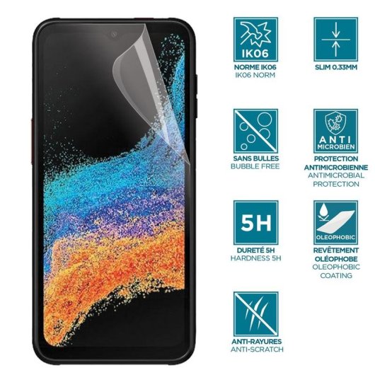 Protector de pantalla Mobilis para Samsung Galaxy Xcover 7 y 6 Pro