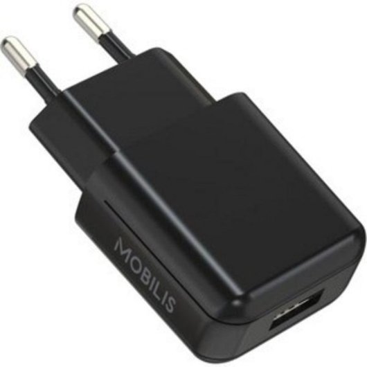 Ladegerät USB Type C Mobilis 100-240V Schwarz
