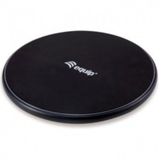 Cargador Inalámbrico Equip 245501 USB 10W Negro