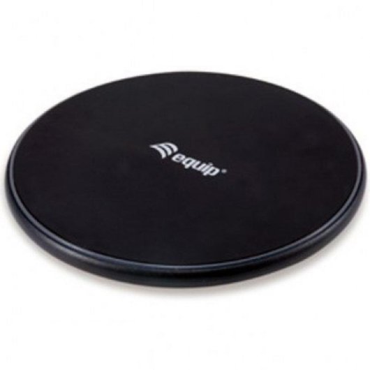 Cargador Inalámbrico Equip 245501 USB 10W Negro