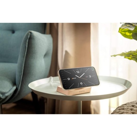 Cargador Inalámbrico Zens Pro 2 Cobre para Mesita de Noche