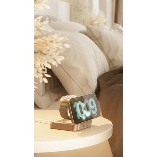 Cargador Inalámbrico Zens Pro 2 Cobre para Mesita de Noche