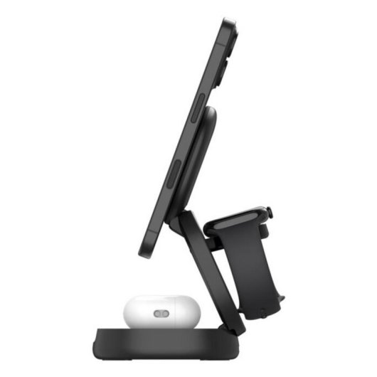 Chargeur Sans Fil Belkin BoostCharge 3 en 1 Qi2 15W Pliable Noir