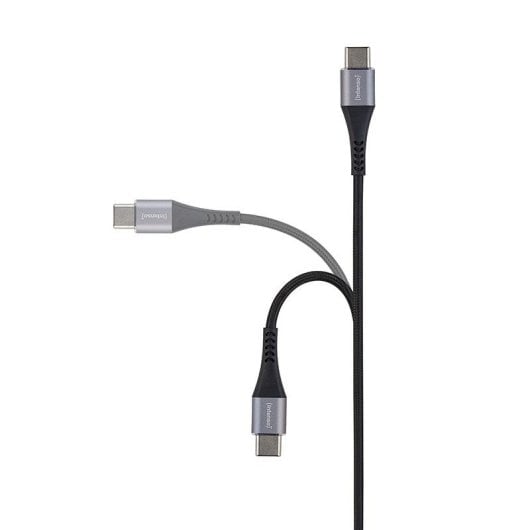 Cable USB-C Intenso C315C 1,5 m carga rápida 60 W negro