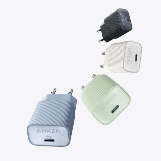 Cargador Anker 511 Nano USB-C 30W Negro