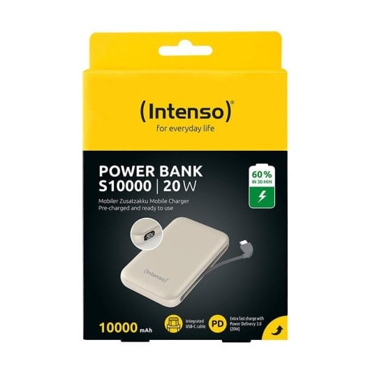 Externe Batterie Intenso S10000 10000 mAh Lithium-Polymer Beige