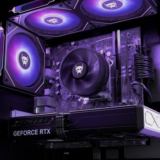 PC Sobremesa BEASTCOM Q5 AMD Ryzen 7 8700F 32GB 1TB SSD RTX 5070 Windows 11 WiFi 5