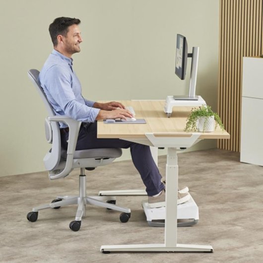 Soporte de muñecas Fellowes Breyta Gris Silicona 470 mm