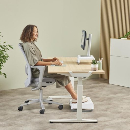 Soporte de muñecas Fellowes Salvia Silicona 32 cm