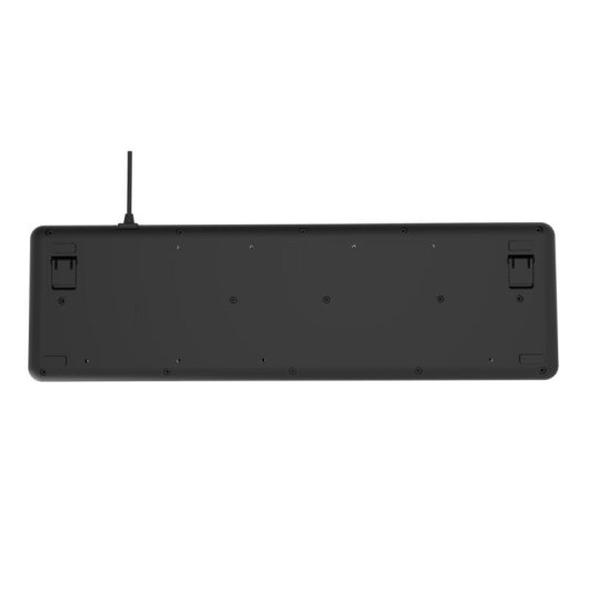 Teclado IGGUAL CK-OFFICE-105T alámbrico USB QWERTY completo negro
