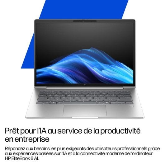 Ordinateur portable HP EliteBook 6 G1i 13.3" Intel Core Ultra 7 255U 32GB 1TB SSD Intel Graphics Windows 11 Pro