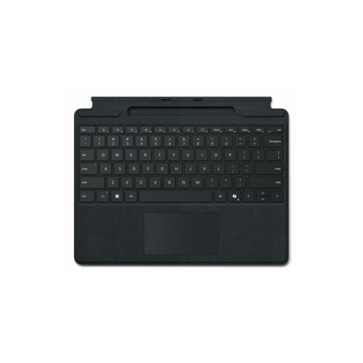 Tastiera Microsoft Surface Pro magnetica con alloggiamento penna e touchpad