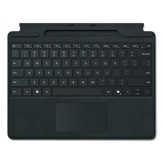 Tastiera Microsoft Surface Pro magnetica con alloggiamento penna e touchpad