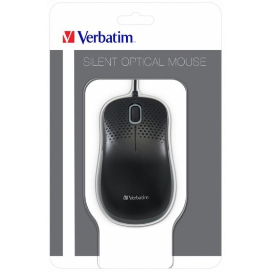 Ratón Verbatim 49024 mano derecha USB tipo A 1000 DPI Negro ergonómico