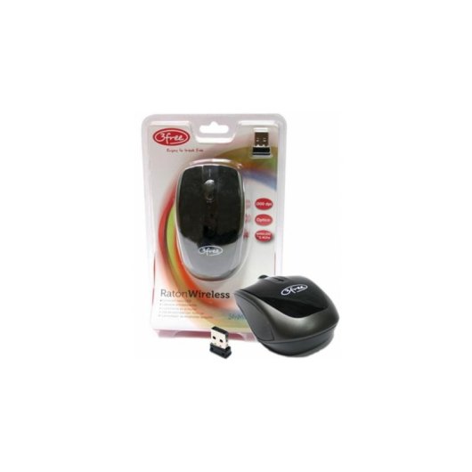 Ratón 3free 3F-MCW401 RF inalámbrico 1000 DPI Negro ergonómico