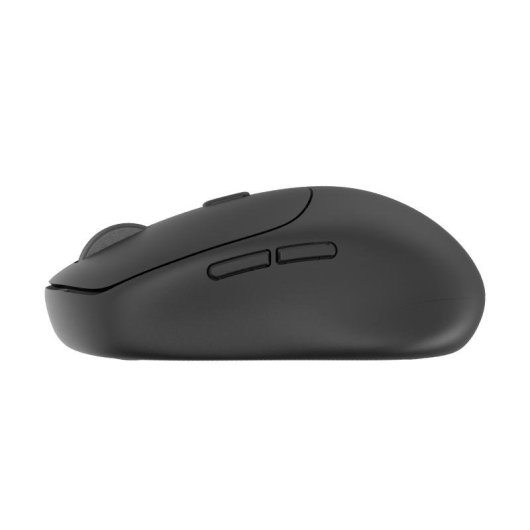 Ratón IGGUAL NANO-OFFICE-6D inalámbrico 1600 DPI Negro 6 Botones