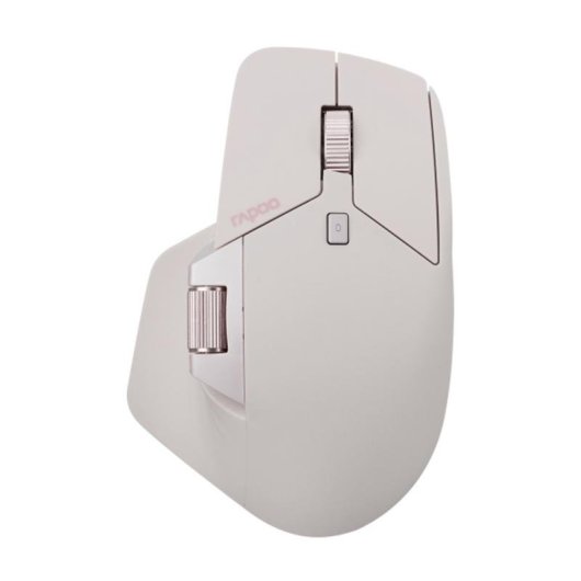 Ratón Rapoo MT760L Wireless Bluetooth 3200 DPI Rosa 8 Botones Recargable