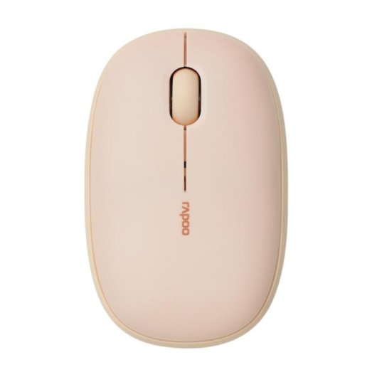 Ratón Rapoo M660 Silent RF Wireless Bluetooth 1300 DPI Beige Ambidextro