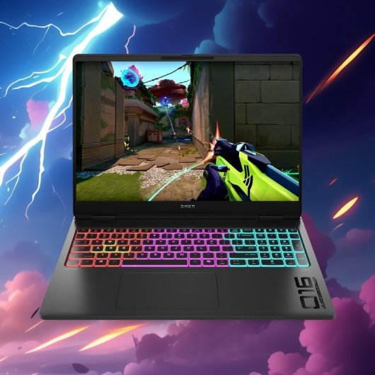 Portátil HP OMEN MAX 16-ah0002nlx 16" Intel Core Ultra 7 255HX 16GB 1TB SSD RTX 5070 Windows 11 Home