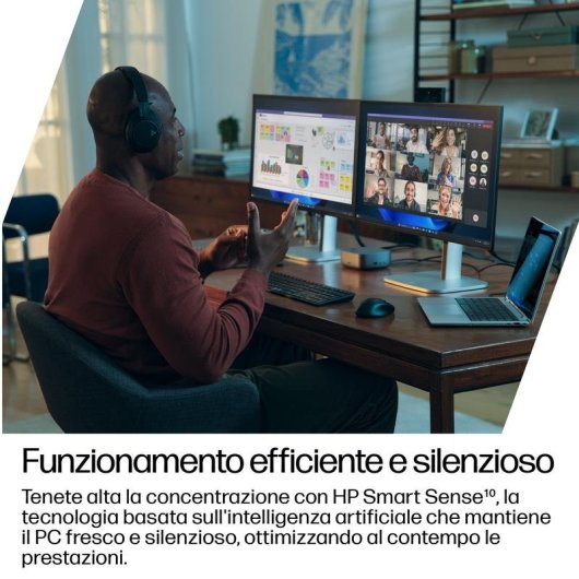 HP EliteBook 8 Flip G1i Portatile 13,3" Intel Core Ultra 7 255U 32GB 1TB SSD Grafica Intel Windows 11 Pro tastiera retroilluminata