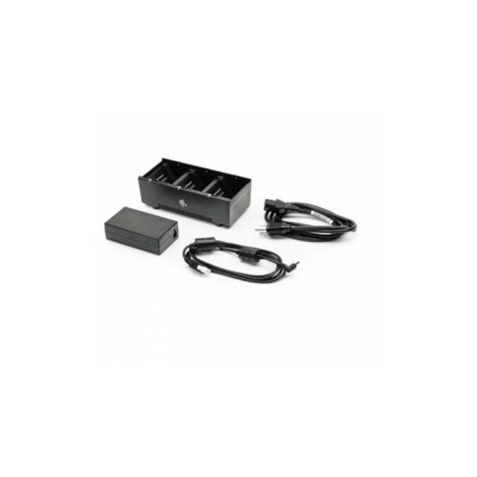 Cargador de baterías Zebra SAC-MPP-3BCHGEU1-01 Interior 3 Bahías Negro