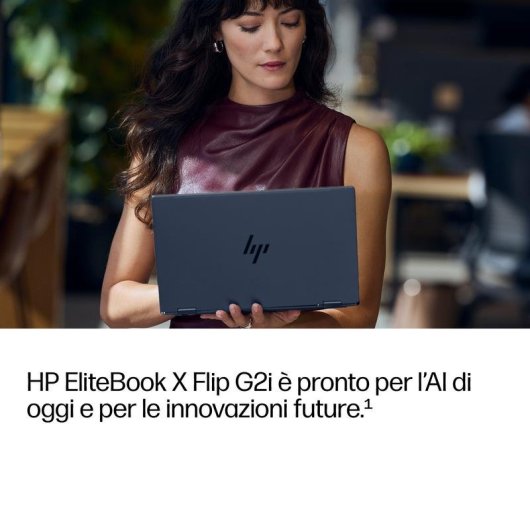 HP EliteBook X Flip G2i Portatile 14" Intel Core Ultra 7 358H 32GB Intel Arc Graphics 1TB SSD Windows 11 Pro convertibile 2-in-1