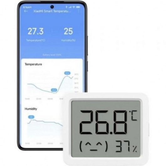 Sensor de Temperatura e Humidade Xiaomi QBH4312GL Bluetooth Alta Precisão
