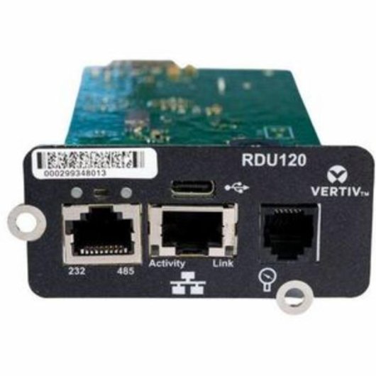 Placa de Rede Vertiv Liebert IntelliSlot RDU120 Ethernet 1000 Mbit/s USB