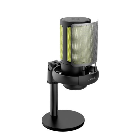 Mikrofon Trust GXT 238 Auron USB cardioid mit RGB-Beleuchtung und Popfilter