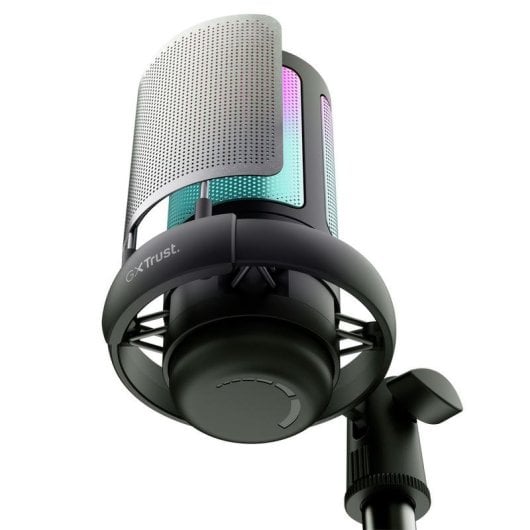 Mikrofon Trust GXT 238 Auron USB cardioid mit RGB-Beleuchtung und Popfilter