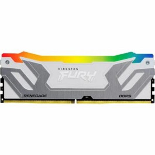 Memória RAM Kingston FURY Renegade RGB 24GB 1x24GB DDR5 8400MHz CL40 Branco XMP