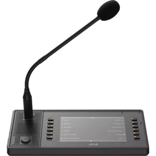 Micrófono AXIS TC6901 XLR cardioide con filtro antipop y parabrisas