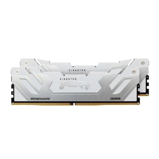 Memoria RAM Kingston FURY Renegade 48GB 2x24GB DDR5 8400MHz CL40 CUDIMM Blanca XMP