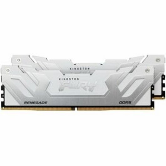 Memoria RAM Kingston FURY Renegade 48GB 2x24GB DDR5 8400MHz CL40 CUDIMM Blanca XMP