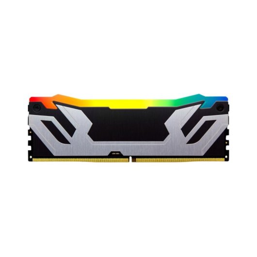Memoria RAM Kingston FURY Renegade RGB 48GB 2x24GB DDR5 8400MHz CL40 CUDIMM Plata