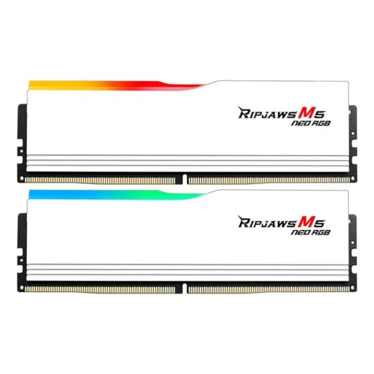 Memoria RAM G.SKILL Ripjaws M5 RGB 32GB (2x16GB) DDR5 6000MHz CL36 RGB EXPO para AMD alto rendimiento