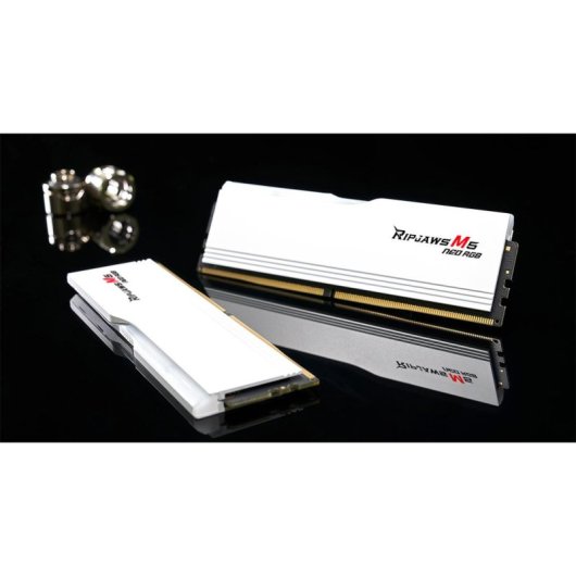 Memoria RAM G.SKILL Ripjaws M5 RGB 32GB (2x16GB) DDR5 6000MHz CL36 RGB EXPO para AMD alto rendimiento
