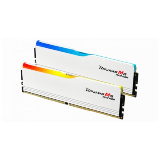 Memoria RAM G.SKILL Ripjaws M5 RGB 32GB (2x16GB) DDR5 6000MHz CL36 RGB EXPO para AMD alto rendimiento